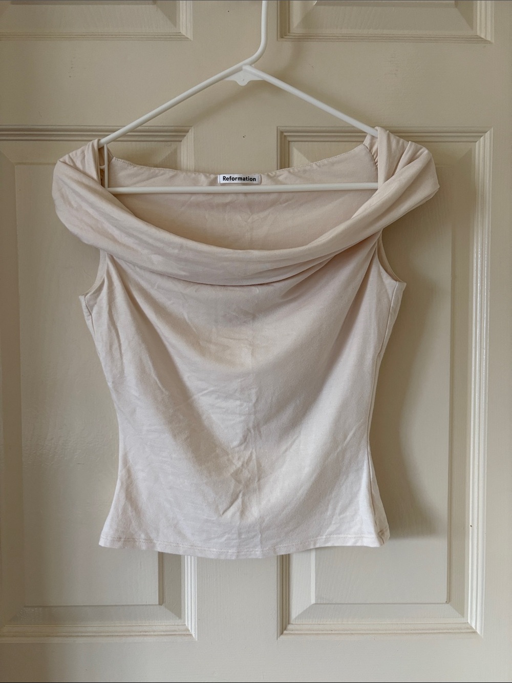 Reformation Cello knit top